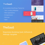 TheSaaS X – Responsive SaaS, Startup & Business Theme