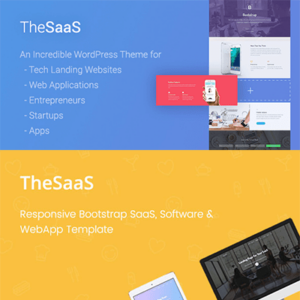 thumbnail TheSaaS X – Responsive SaaS, Startup & Business Theme