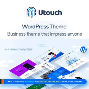 thumbnail Utouch – Startup Business and Digital Technology WordPress Theme