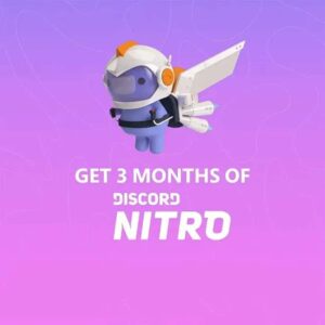 thumbnail Discord Nitro 3 tháng sử dụng chỉ với 120000VND
