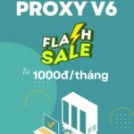 Proxy V6 Việt Nam giá từ 1000đ/tháng