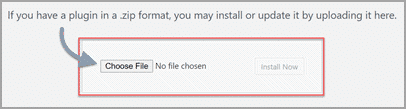Tải file plugin mới lên