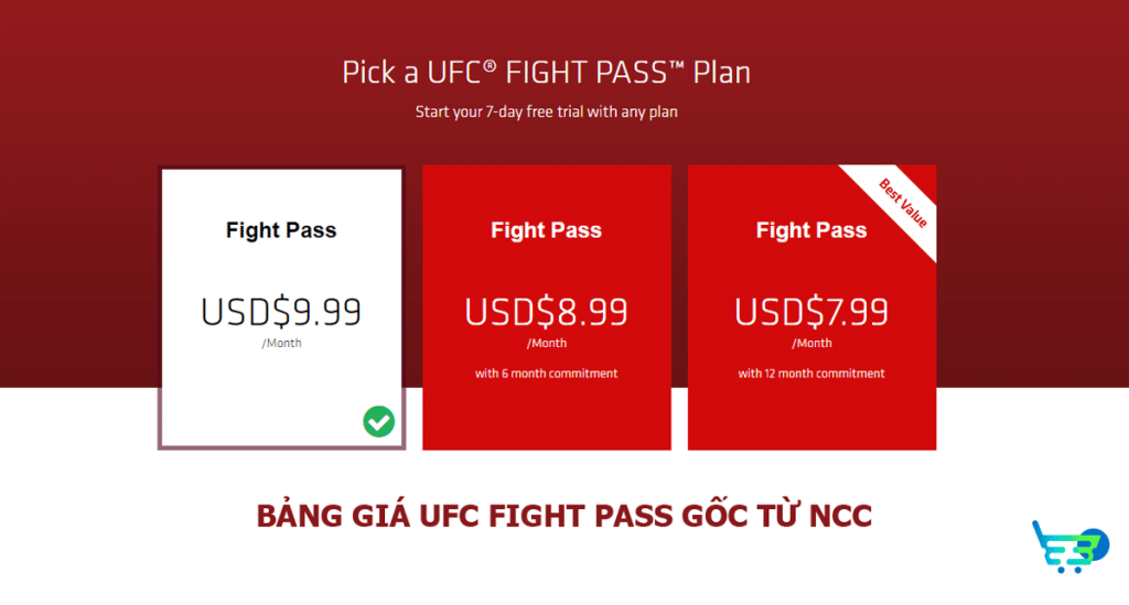 Chúng tôi cung cấp tài khoản UFC rẻ hơn rất nhiều so với giá gốc