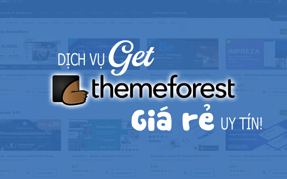 Get link Themeforest