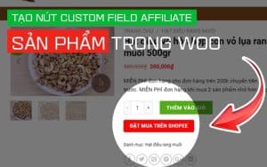 Hướng dẫn tạo nút Affiliates