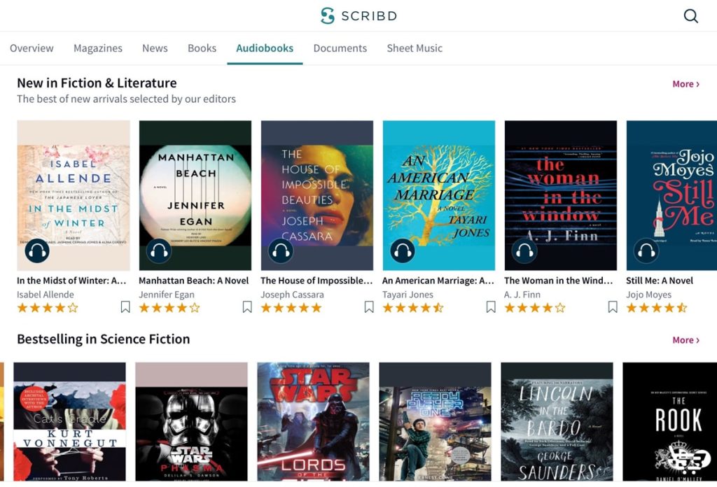 Kho thư viện khổng lồ từ Scribd