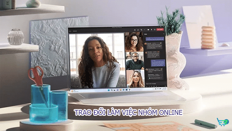 Làm việc nhóm Online cũng là tính năng độc đáo trên Microsoft Office 365