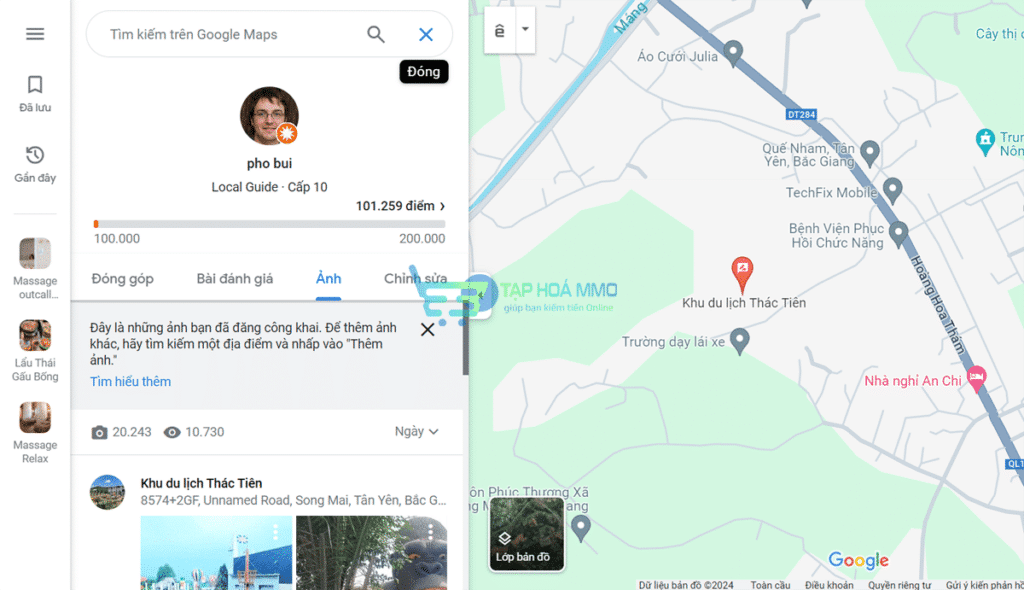Mua tài khoản Local Guides để được đảm bảo quyền lợi