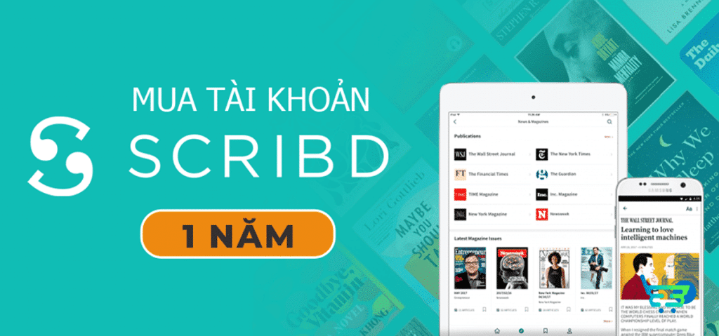 Mua tài khoản Scribd Premium tại Tạp hóa MMO