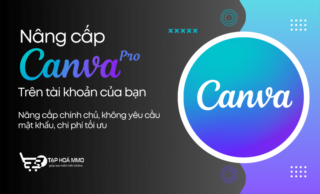 Nâng cấp tài khoản Canva Pro – Mua tài khoản Canva Pro