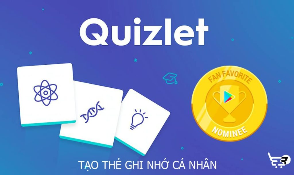 Tính năng tạo thẻ cá nhân độc đáo trên Quizlet