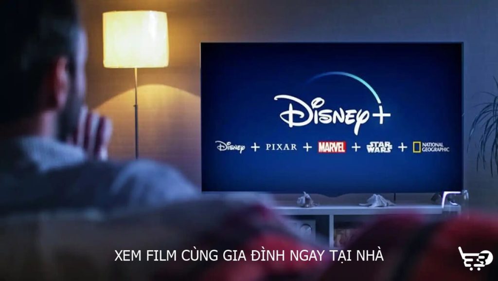 Xem film tại nhà với gói tài khoản Disney Plus Premium 01 User