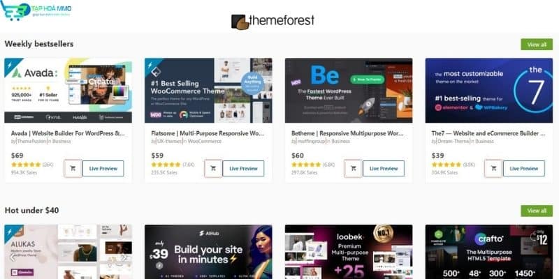 ThemeForest là gì?