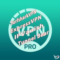 Tài khoản VPN Pro Premium⭐SurfsharkVPN⭐ExpressVPN⭐IPVanish⭐Tunnel Bear⭐Cyberghost⭐1 năm