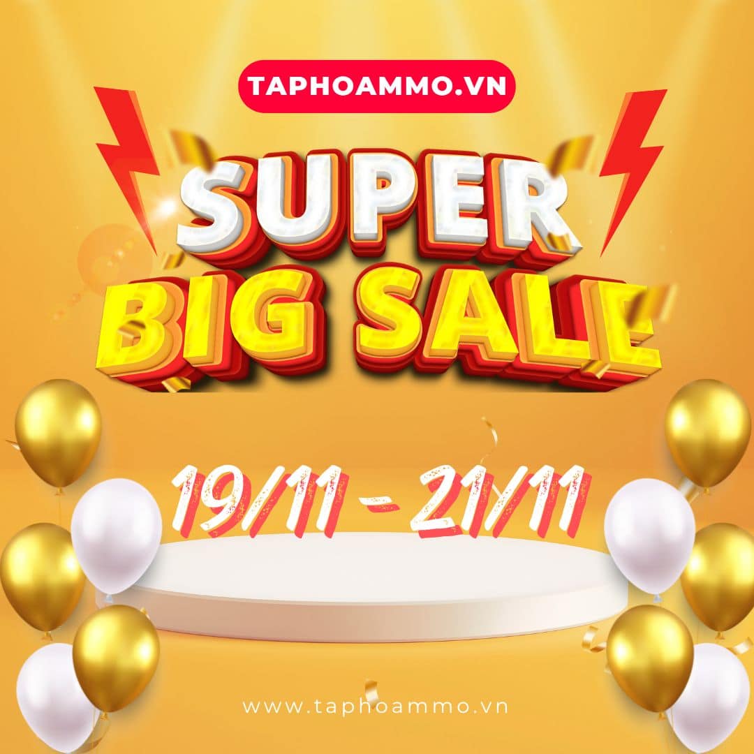 Gold and Yellow Simple Super Big Sale 11.11 Instagram Post