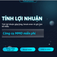 [MIỄN PHÍ] Tính Lợi Nhuận – Tính Lợi Nhuận Gộp, Ròng, Break-Even Và Giá Bán Tối Thiểu Dùng Ngay!