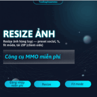 [MIỄN PHÍ] Resize Ảnh Bộ Công Cụ Thay Đổi Kích Thước Ảnh Tự Động Dùng Ngay!