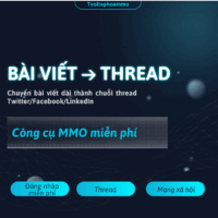 [MIỄN PHÍ] Tool Bài Viết → Thread – Tự Động Hóa Quy Trình, Dùng Ngay !