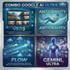 Combo Google AI Ultra 20x — Veo 3 + Antigravity + Flow + Gemini Ultra 1 tháng, Chính chủ [GTW]