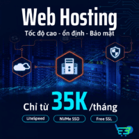 WEB HOSTING NVMe TỐC ĐỘ CAO – MOMA STACK