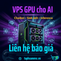 MOMA FORGE – GPU CHO AI NHẸ | CHATBOT · SINH ẢNH · INFERENCE