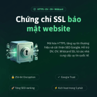 CHỨNG CHỈ SSL BẢO MẬT WEBSITE | HTTPS · DV · OV · WILDCARD